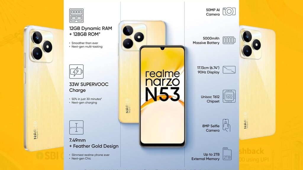 Realme Narzo N53 on Republic Day Offer