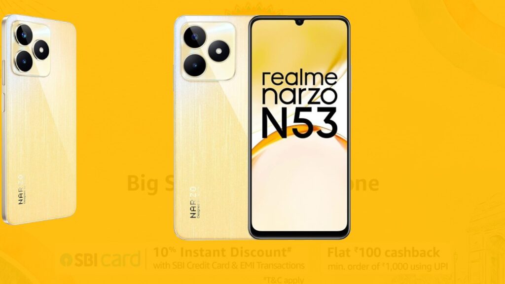 Realme Narzo N53 on Republic Day Offer