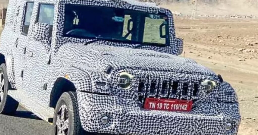 Mahindra Thar Now With 5 Door Latest Price