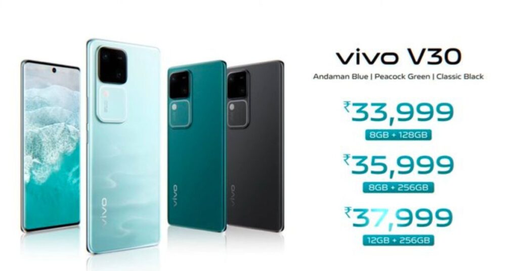 Vivo V30 5G Price in India