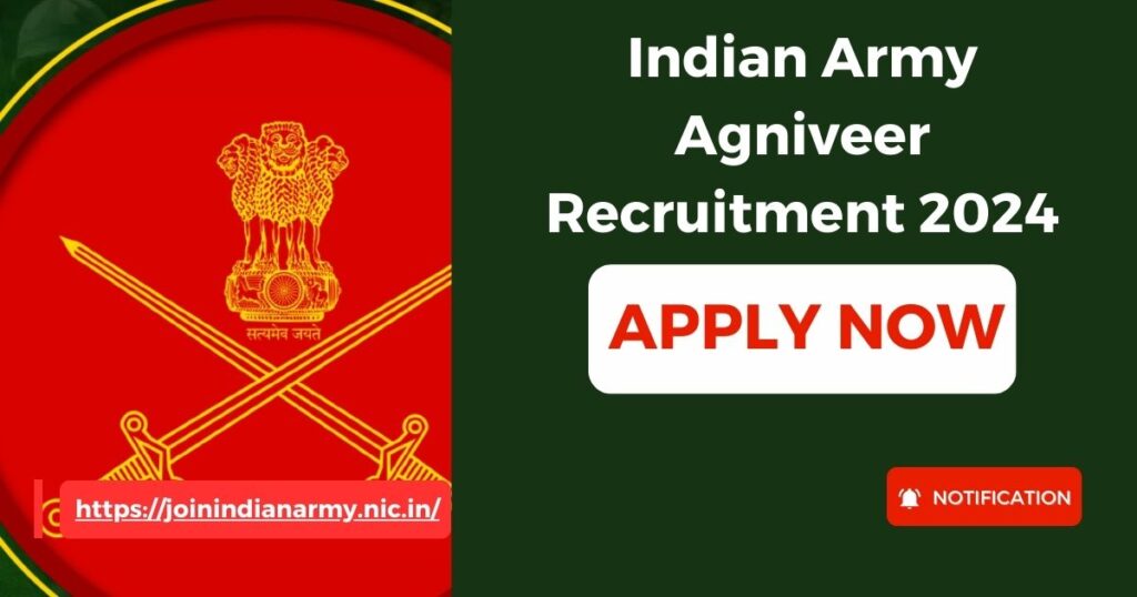 Indian Army Agniveer Recruitment 2024